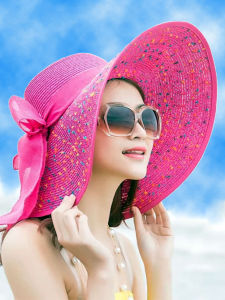 Mũ Rơm Cỡ Lớn Có Thể Gập Lại Thời Trang Cho Nữ Mũ Che Nắng Đi Biển Mũ Rơm Mùa Hè Mũ Rơm Tròn Mũ Rơm Cỡ Lớn Cho Nữ