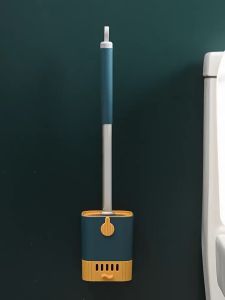 แปรงขัดห้องน้ำพร้อมที่เก็บแปรงแบบระบายน้ำ แปรงขัดห้องน้ำพร้อมที่เก็บแปรง ที่ล้างห้องน้ำพร้อมที่เก็บ ที่ล้างห้องน้ำแบบติดผนัง