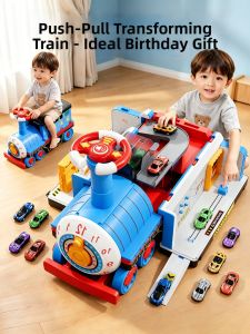 JIHU | Track Car Transforming Educational Toy Large Size