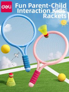 deli | Kids Badminton Racket Outdoor Parent-Child Sports 3+ Years