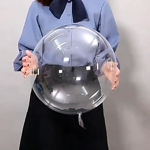 12/20/24inch Transparent BoBo Bubble Balloon Clear Bouquet Bubble Helium Balloons DIY Christmas Wedding Birthday Party Decoration Balloons