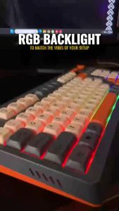 Inplay STX390 Colorful Keyboard and Mouse Set Wired Gaming Keyboard Mouse Set With Volume adjustment