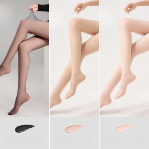 ถุงน่องผ้าไหมบางเฉียบสำหรับผู้หญิงในช่วงฤดูร้อน กันล็อก ผิวเนื้อเนียนนุ่ม ป้องกันแสงแดด ทรงเซ็กซี่ ถุงน่องลายแตงโม
