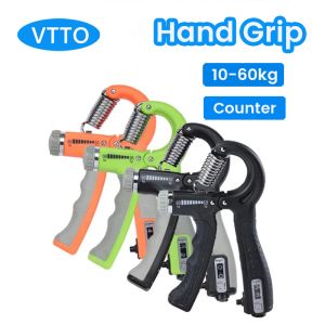 VTTO Adjustable Hand Power Grip 10-60kg Handshake Handgrip Gripper Strengthener Finger Arm Gym Training Muscle Multi Color with Counter