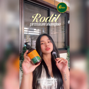 RODIL Premium Hair Growth Shampoo 300mL Anti-Hair Loss Anti-Dandruff Frizz Control Moisturizing Hair Scalp Care