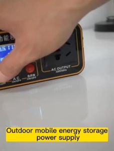Outdoor 96000mAh 300W Solar Generator Multi-Function Portable Big Capacity Power Station With Charging Board 220V Heavy Duty Power Bank Support AC/DC/USB Output Portable Generator Auto Travel Home Emergency Power Supply