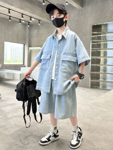 BOBOELEPHANT | Summer Stylish Boys Jeans Set