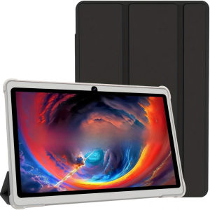 BDF | 10.1 Inch Android Tablet PC Octa Core 4GB RAM 64GB ROM Google Play Dual SIM Network Bluetooth WiFi Tablets with Protective Case