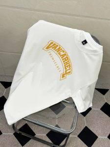 Áo Thun Cotton Tay Ngắn Dáng Rộng BAGA Dành Cho Nam Mùa Hè in Chữ Phong Cách Mỹ Thời Trang Thường Ngày Chống Bong Bóng