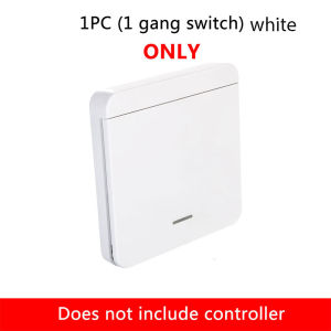 Wireless Smart Wall Switch RF 433Mhz Interruptor Light Switch Remote Control 86 Panel Receiver For Lamp Home Decoration