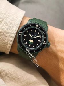 WANSHILI | Swatch & Blancpain Collaboration Silicone Rubber Watch Band