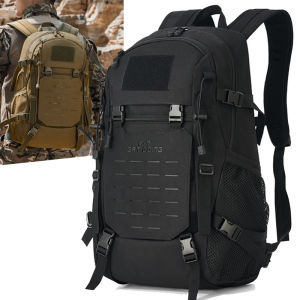Tactical Camping Backpack for Men Hiking Day Pack Molle Military Rucksack Large Hunting Outdoor Climb School Laptop Travel Bag