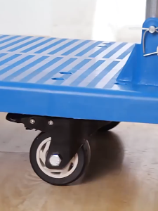 2pcs 2 Inci Roda Troli Bantalan Ganda Roda Rem Lemari Meja Geser Bawah Pintu Geser