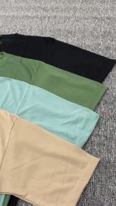 Paket 2 Pcs Kaos Polos Oversize PDL Creative Semi Katun 20S Ukuran M L XL XXL | Kaos Polos Oversize Kece 2 Pcs 50 Ribu COD