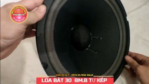 Loa bát 30 BM từ  kép côn 66 màng vải gân mút cao cấp -  giá 1 chiếc