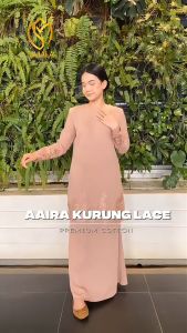 (RAYA 2025) Aaira Kurung Lace SEDONDON IBU & ANAK Exclusive PREMIUM 11 pilihan warna DOMAIN STORE