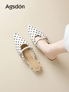 Agsdon | Summer Dots Slip-on Womens Sandals
