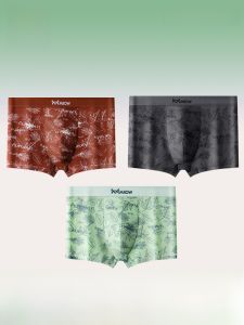 MiiOW | Quần lót nam Catman Pure Cotton Breathable Sport Style Mid Waist Print Large Size Boxer Shorts Quần lót nam chất liệu cotton thoáng khí