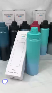Buy1 Take1=2PCS Tumbler Hot and Cold 24 Hours Double Wall Vacuum Insulated Stainless Steel Water Bottle Vacuum Insulated Tumbler Hot and Cold Drinking Water Bottle Vacuum Flask Sport Tumbler Double Wall Water Bottle