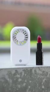 XIAOTREE Portable Handheld Small Fan 5-speed Wind 1200mah Battery Capacity Mini USB Rechargeable Handheld Fan Suitable Outdoor
