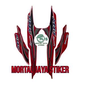 STIKER STRIPING LIS LES BODY MIO SPORTY 2005 2006