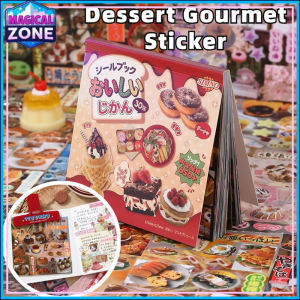 30PCS Japanese Dessert Gourmet Sticker Book Notebook Fashion Decals Doodle Sticker Diary Decoration