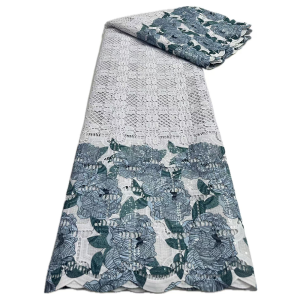 แอฟริกันผ้าไหมผ้าลูกไม้ลูกไม้คุณภาพสูง 2025 ที่ละลายน้ําได้ไนจีเรีย Guipure Laces สําหรับงานแต่งงานชุด