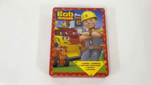 Bob The Builder Happy Tin Gift Set For Kids with 2 Books & Stickers
