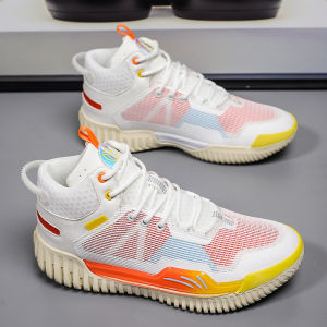 Export Basketball Shoes Anti-Wu 3 Professional Game Sneakers Male Friction Sound Combat Anti-Skid Shock Absorption Student Sneakers