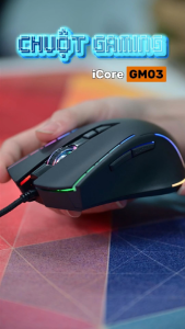 Chuột Game Có Dây iCore GM03 - LED 7 Màu DPI 7200 Giá Tốt - Hàng chính hãng