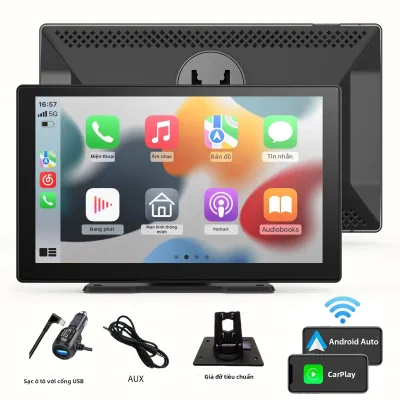 Màn Hình CarPlay Không Dây Di Động Đa Năng Với Hệ Thống Âm Thanh Xe Hơi Cảm Ứng Android Auto Màn Hình 10.2 Inch Cho Nhiều Loại Xe