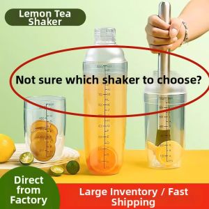 ZUNYI | Cocktail Shaker for Handcrafted Lemon Tea Shake Set