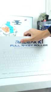 Razeak K1 Mechanical Keyboard บลูสวิตซ์/เรดสวิตซ์ Hot-Swap5pin ถอดสวิตซ์ได้ RGB มีสาย
