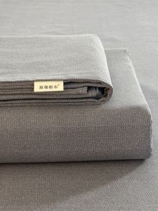 2024 New Thickened Old Style Linen Cotton Bed Sheet Three Piece Set Dormitory Student Quilt Cover All Seasons Universal Use