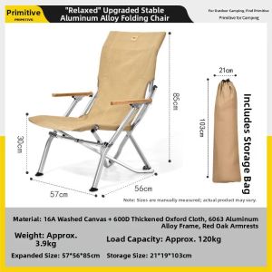 The Primitive | Ergonomic Back Outdoor Chair Portable