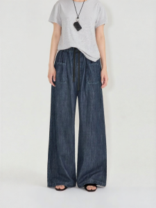 Fano | Quần Jeans Bông Thoáng Mát Form Rộng Dáng Thẳng