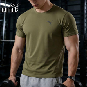 PUMA | Áo Thun Thể Thao & Fitness Cổ Tròn