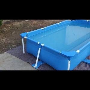 FREEBIES Ocean Balls - Bestway Steel Pro Rectangular Swimming Pool Family Size Outdoors Party Original Steel Frame Adult Swimming Pool