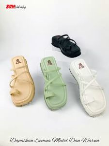 Sandal Wedges Wanita Musim Panas Sandal Wanita  Luar Ruangan Sandal  Hak Tinggi  Sandal Berkualitas