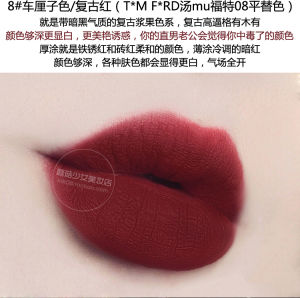 SHE LOVES Magnetic Core Black Tube Lipstick Luxury Brand Autumn Winter Matte Vintage Lip Gloss Easy to Color Any Skin Type