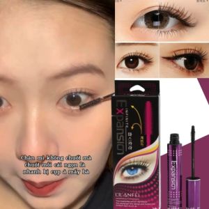 Chuốt Mi SIÊU Mịn Làm Cong Dày Và Dài Hiệu Ứng Kép Mascara Expansion Chống Nước Lâu Trôi Không Nhòe Mi Cong Tự Nhiên