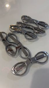 USAGI Foldable Scissors / Gunting Lipat Bentuk Kacamata Gunting Mini Folding Portable Pocket Scissors Gunting Lipat Kecil / Gunting Travel Stainless Steel / Portable Pocket Scissors