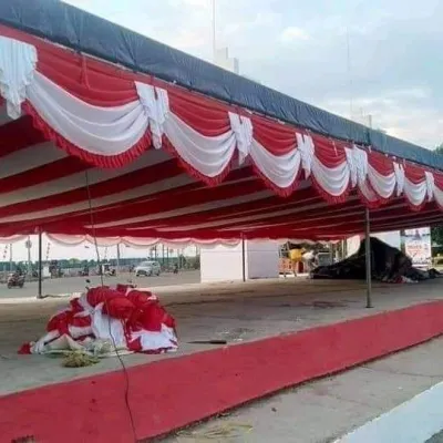 plafon sisir plafon tenda plafon garis ukuran tenda 4x6
