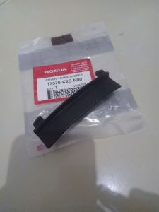 cover frame number cover tutup kecil ujung cover tangki bensin vario 160 original honda 17576K2SN00