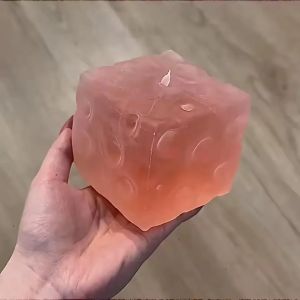 Maltose Jumbo Cheese Squishy Toy Slow Rebound Anti Stress Fidget Toy Soft Transparent Square Cube Anti-Stress Toys for Adults