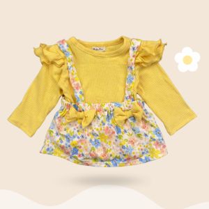 3-20BLN SET OVERALL BAYI BEBERCA JUMPER BAYI PEREMPUAN BY MYBEE (SNI)