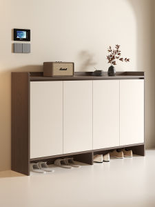 PAMEDI | Customizable Large Space Wooden Shoe Cabinet