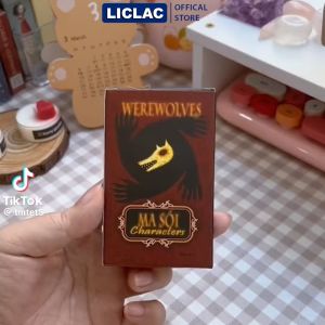 Bài Ma Sói Characters Việt Hóa giấy xịn chống nước Trò chơi Board Game Werewolf  dành cho 7 đến 20 người