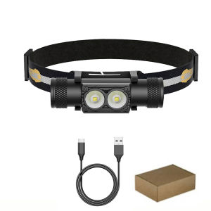 USB-C led headlamp Fishing Use 18650 headlight Torch Hunting head lamp Camping Headlamp Memory Dimming Flashlight Runing light