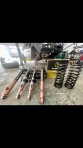 AUSTRALIA SANDKAT 4WD ADJUSTABLE SHOCK 8 STAGE HI LOW SOFT HARD FOR TOYOTA FORTUNER 2015+ HEAVY DUTY